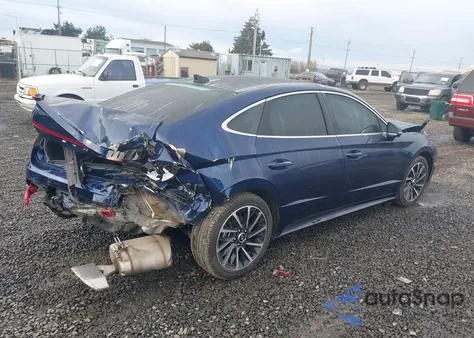 2021 Hyundai Sonata Limited from USA, damaged, VIN 5NPEH4J25MH065991